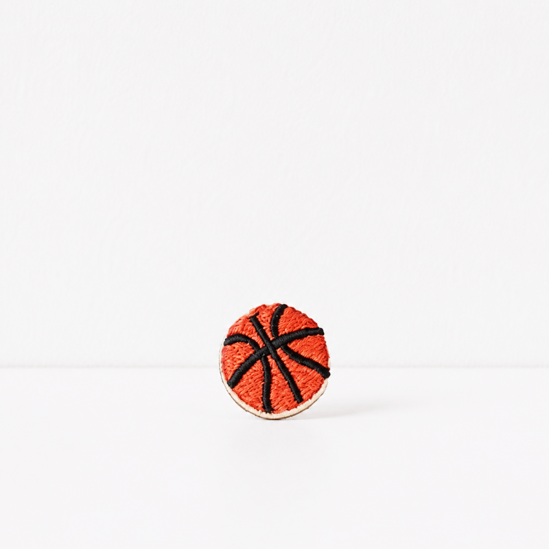 CouldNook Sports Embroidered Patch - Ball and Game Motif Options