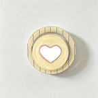 CouldNook Heart Magnetic Phone Grip - Polka-Dot Mirror Finish