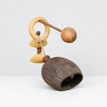 CouldNook Natural Seed Wooden Temple Block - Chime Pendant