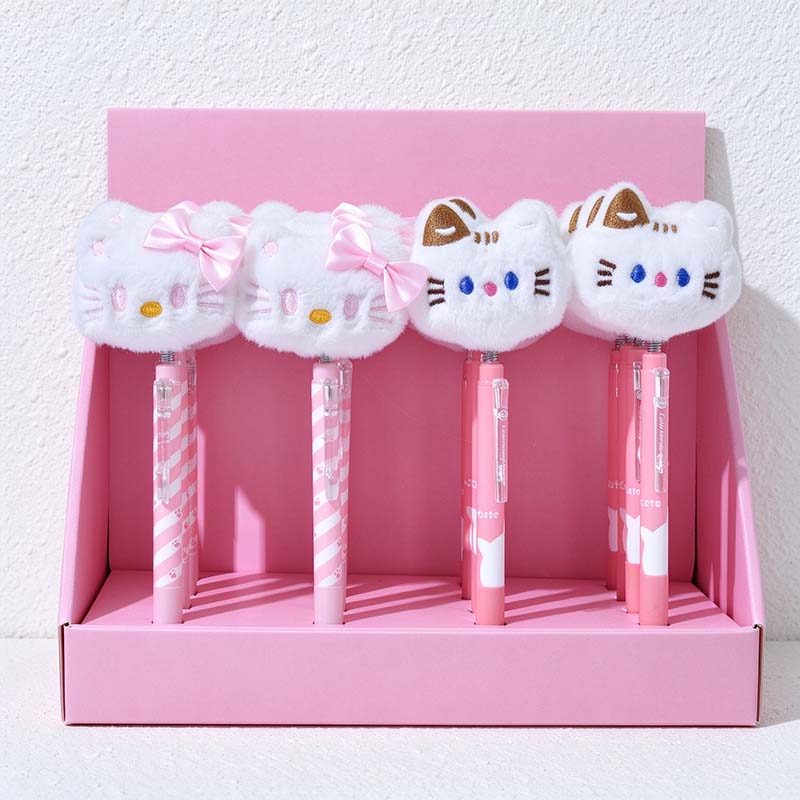 CouldNook Plush Topper Gel Pen - Wobbling Shapes