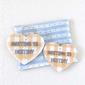 CouldNook Heart Dishwashing Sponge - Printed Messages And Included Hanging Cord