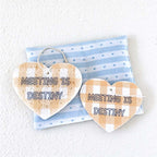 CouldNook Heart Dishwashing Sponge - Printed Messages And Included Hanging Cord