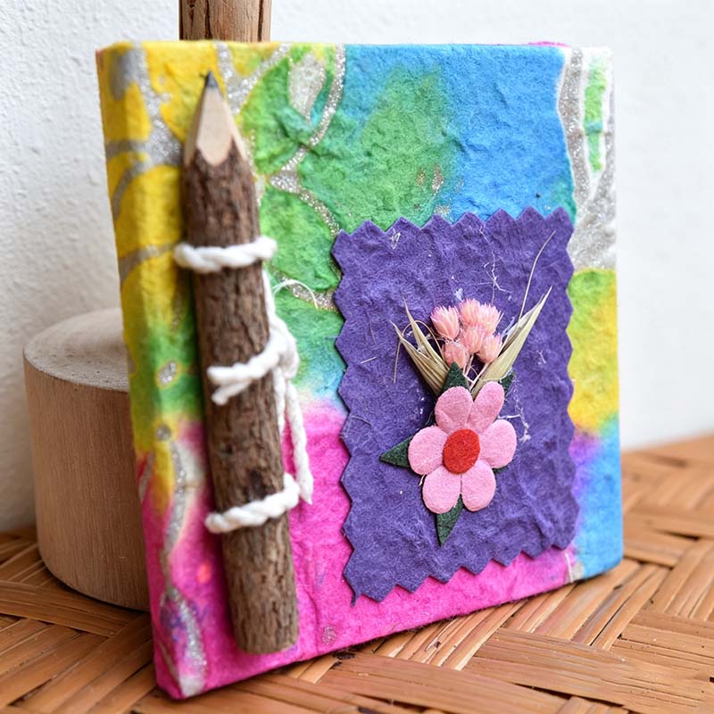 CouldNook Textured Paper Notebook - Dimensional Travel Keepsake Collection