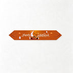 CouldNook Halloween Printed Table Runner‑Tassel Decor Table