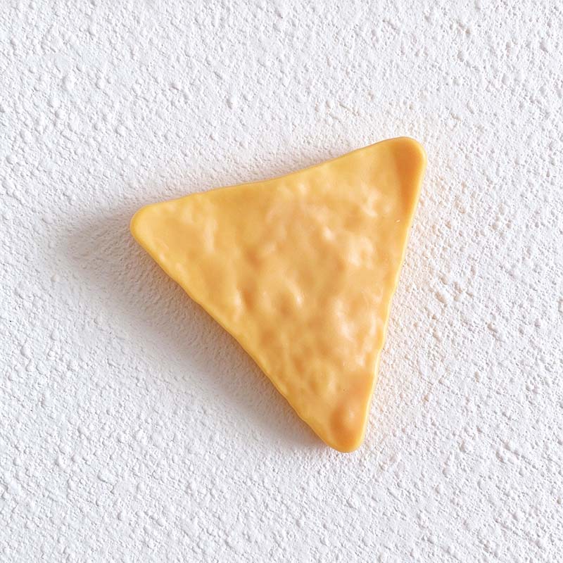 CouldNook Snack Shaped Memo Clip - Ridged Round And Triangular Designs