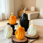 CouldNook Ghost‑Jack‑O‑Lantern Scented Candle‑Halloween Spooky Home Ornament