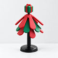 CouldNook Christmas Tree Trivet Set - Round Stand Holiday Display