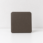 CouldNook Square Folding Mirror - Textured Cover And Dual Reflective Panels