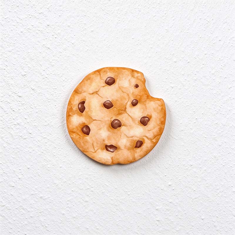 CouldNook Food Shaped Sticky Notes - Illustrated Snacks And Produce Designs