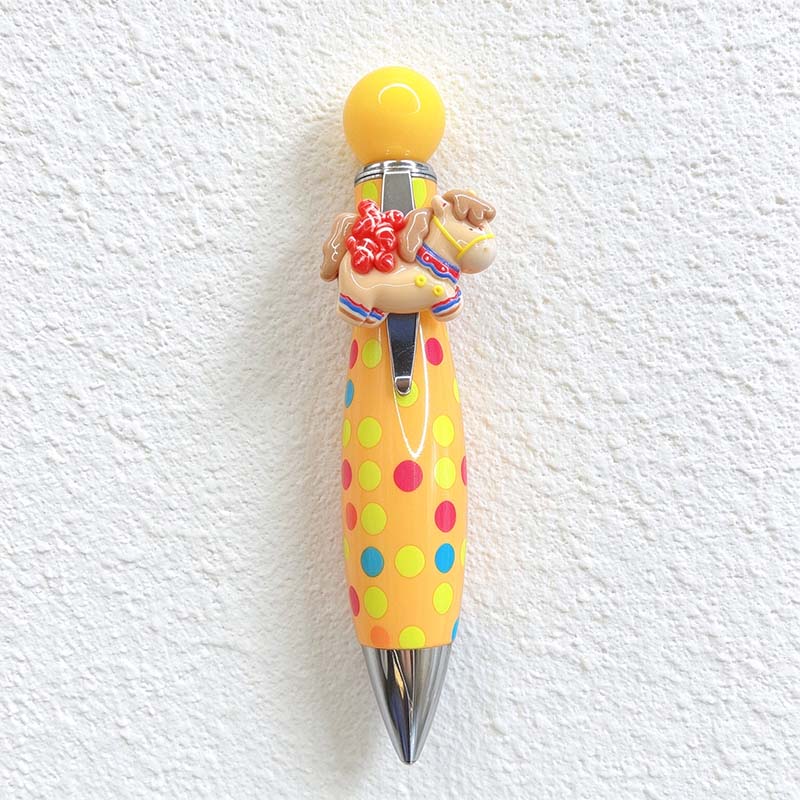 CouldNook Pony Ballpoint Pen - Twisting Body And Separate Refill Choice