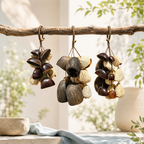CouldNook Natural Seed Shell Chime - Acoustic Shaker Pendant
