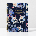 CouldNook Spiral Planner - Floral 2026 2027 Calendar Accent