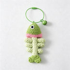 CouldNook Yarn Fish Skeleton Keychain - Four Body Colors