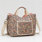 CouldNook Quilted Diaper Bag - Shoulder Strap and Front Pockets