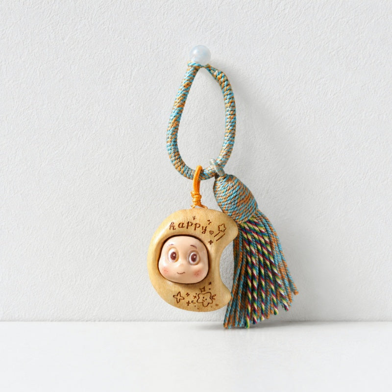 CouldNook Tassel Face Hanging Charm - Loop Clasp Attachment