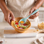 CouldNook Cooking Spoon - Oval Head and Slotted Style Choices