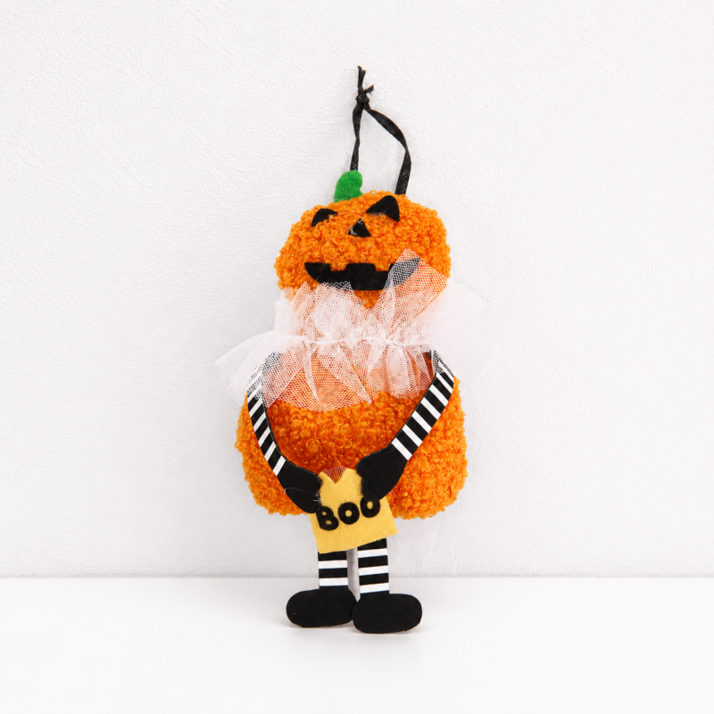 CouldNook Halloween Fabric Doll Ornament - Costume Details and Hanging Loop