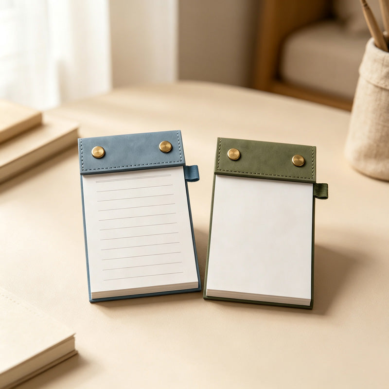 CouldNook Tear-Off Notepad - Twin Top Fasteners and Side Pen Loop