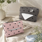 CouldNook Polka Dot Car Tissue Holder - Visor Mounting Straps