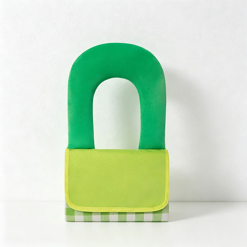 CouldNook Plaid Foldable Picnic Mat - Broad Carry Handle