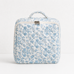 CouldNook Compartment Cosmetic Organizer - Quilted Case and Top Handle