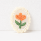 CouldNook Framed Floral Patch - Lace Border and Flower Designs