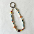CouldNook Citrus Bead Phone Charm with Tab - Loop Cord Attachment