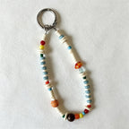 CouldNook Citrus Bead Phone Charm with Tab - Loop Cord Attachment