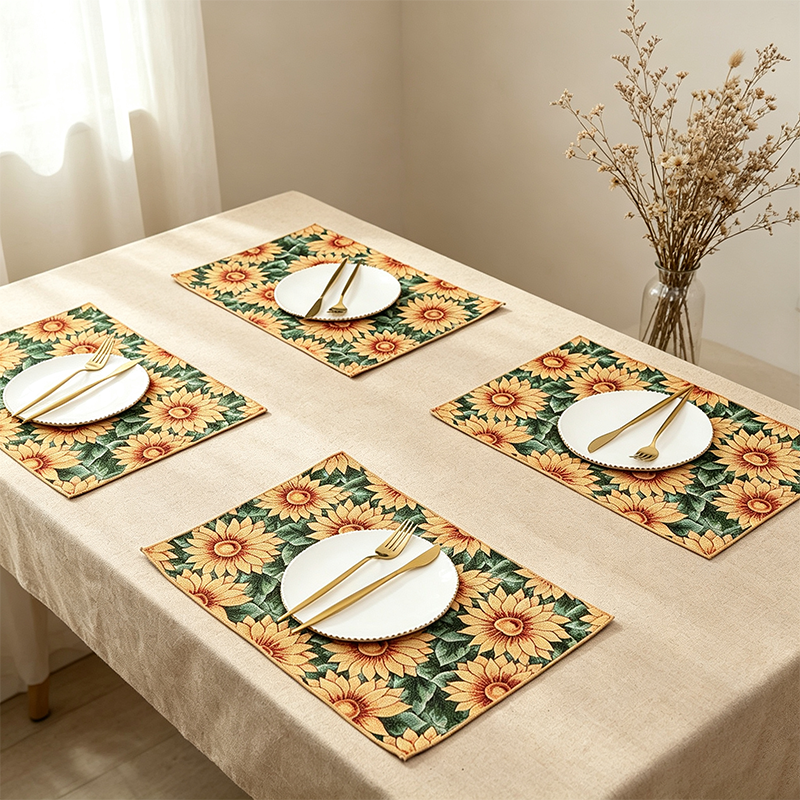 CouldNook Botanical Table Placemat - Dining Table Accent