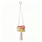 CouldNook Tiered Macrame Fruit Organizer Basket - Organized Living Detail