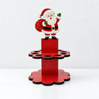 CouldNook Christmas Money Holder - Character Topper and Tiered Stand