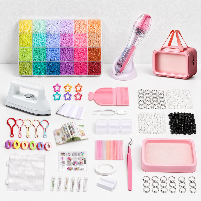 CouldNook Fusion Bead Material Kit - Storage Case and Tool Set