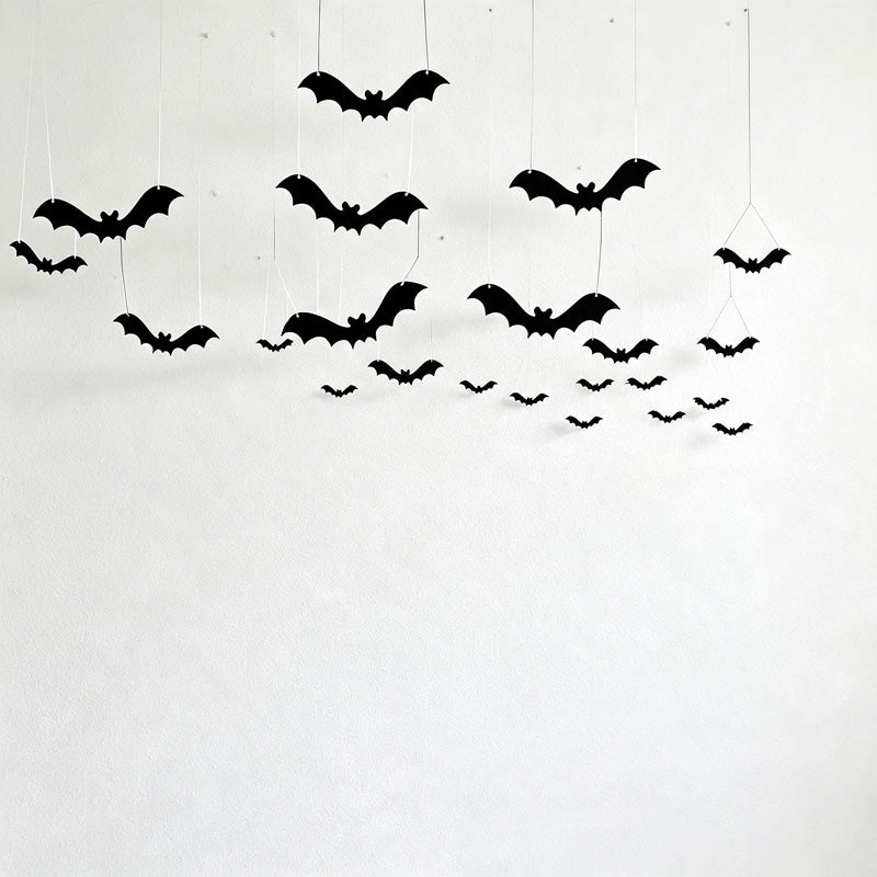 CloudNook Hanging Felt Bat Decor‑Halloween Party Ornament Set