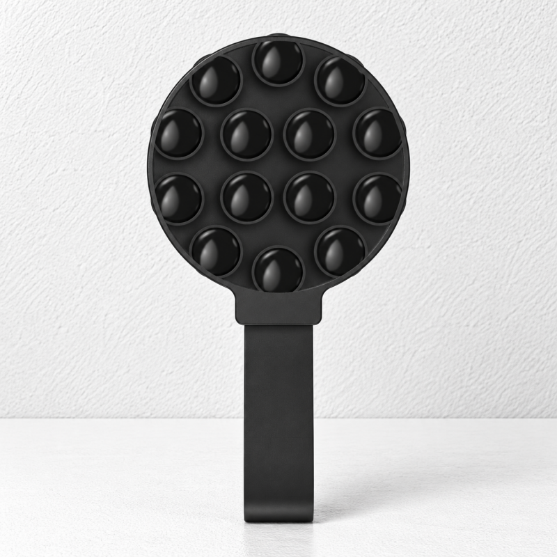 CouldNook Magnetic Suction Phone Grip - Round Cup Pad and Flexible Finger Loop