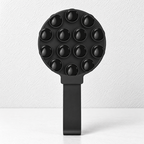 CouldNook Magnetic Suction Phone Grip - Round Cup Pad and Flexible Finger Loop