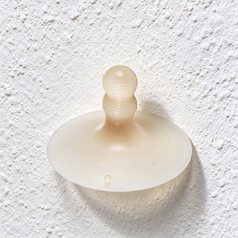 CouldNook Round Dish Sponge - Textured Faces And Separate Suction Holder