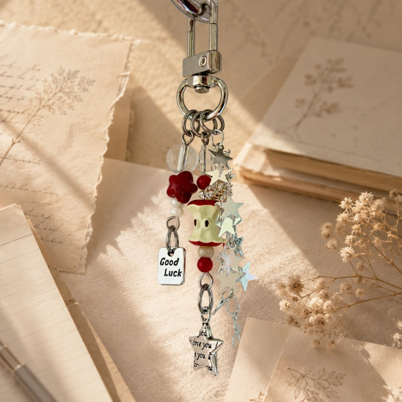 CouldNook Star and Berry Phone Charm - Loop Cord Attachment
