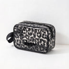 CouldNook Printed Clear Toiletry Bag - Ocean Or Leopard Patterns