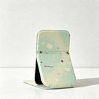 CouldNook Folding Compact Mirror - Printed Padded Stand Cover
