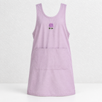 CouldNook Embroidered Cotton Apron - Three Soft Color Options