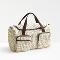 CouldNook Bear Diaper Bag - Quilted Body and Multiple Pockets