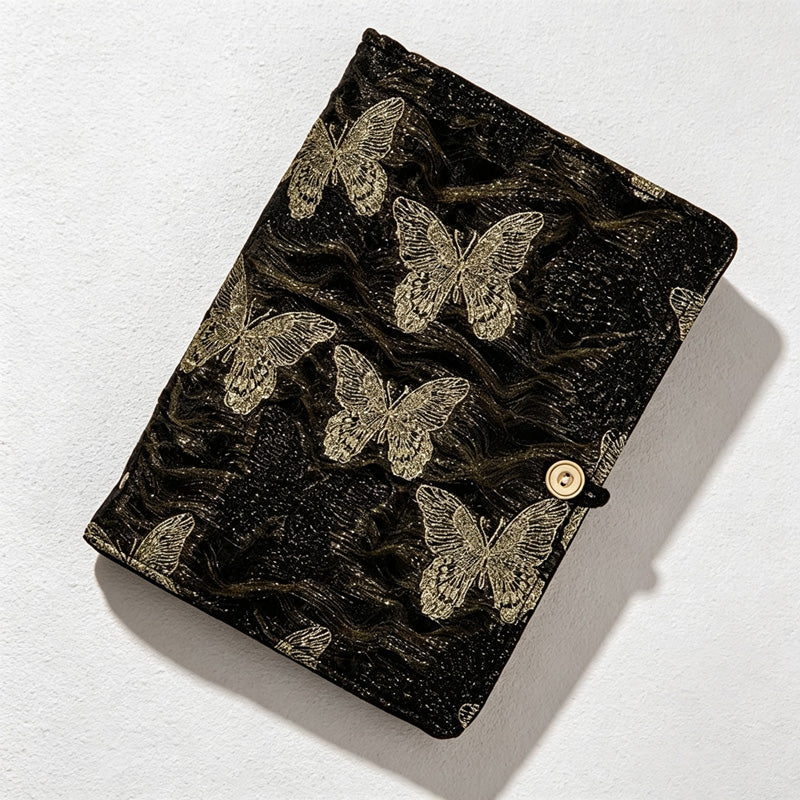 CouldNook Butterfly Lace Ring Binder - A5 A6 Refillable Journal