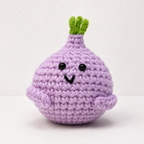 CouldNook Yarn Produce Doll Ornament - Assorted Fruit and Vegetable Shapes