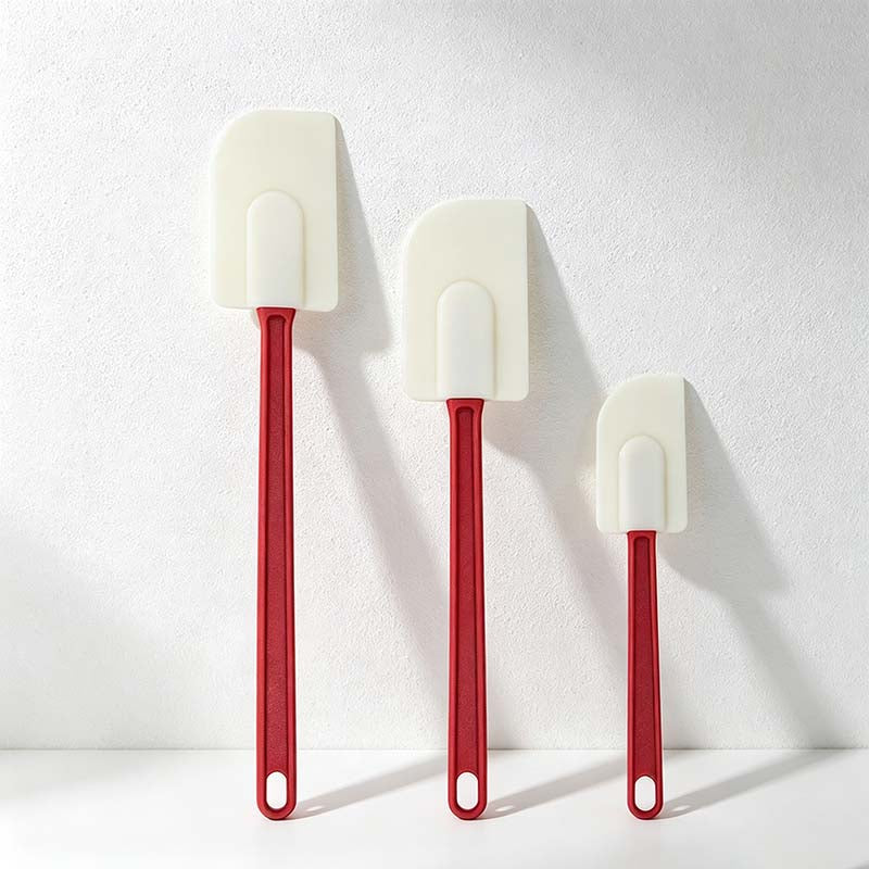 CouldNook Silicone Baking Spatula - Long Handle and Shaped Head Options