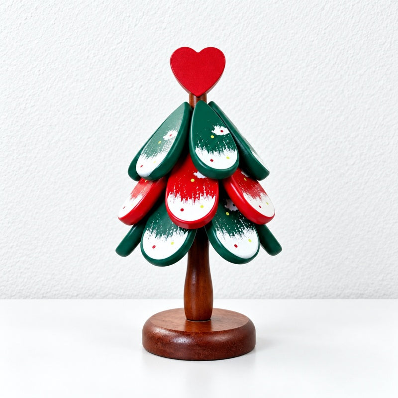 CouldNook Christmas Tree Trivet - Painted Folding Mats and Topper Choices