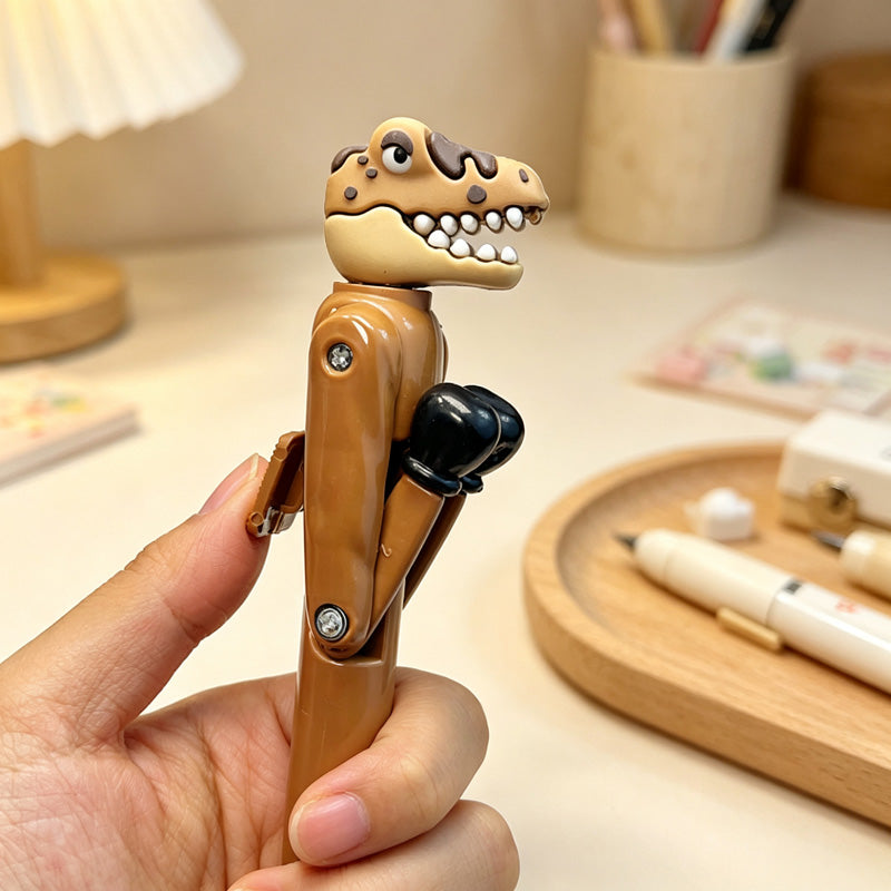 CouldNook Dinosaur Ballpoint Pen - Boxing Arms and Twist-Open Writing End