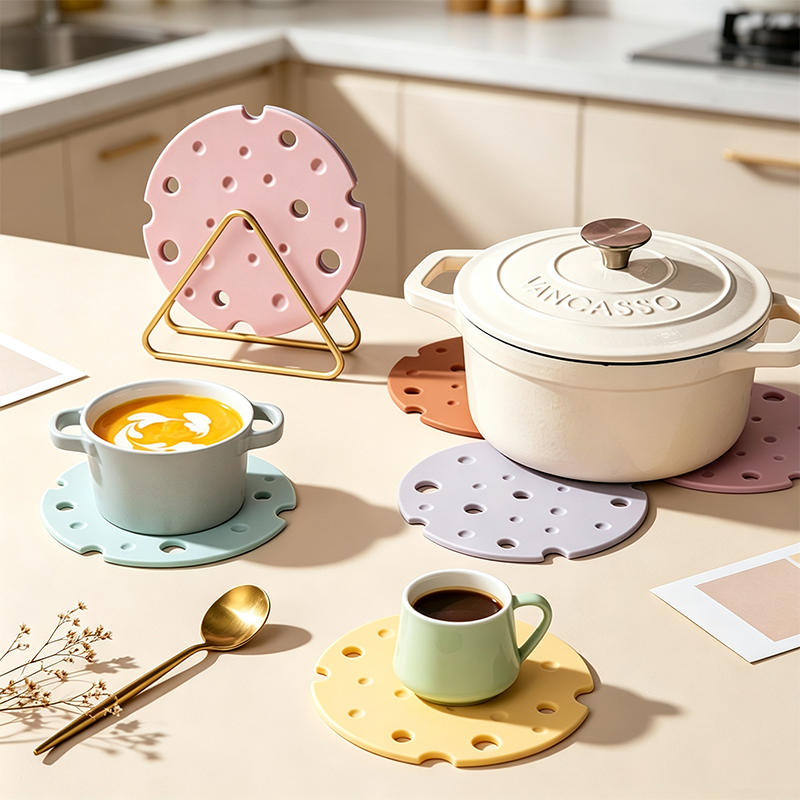 CouldNook Silicone Trivet - Table Heat Accent