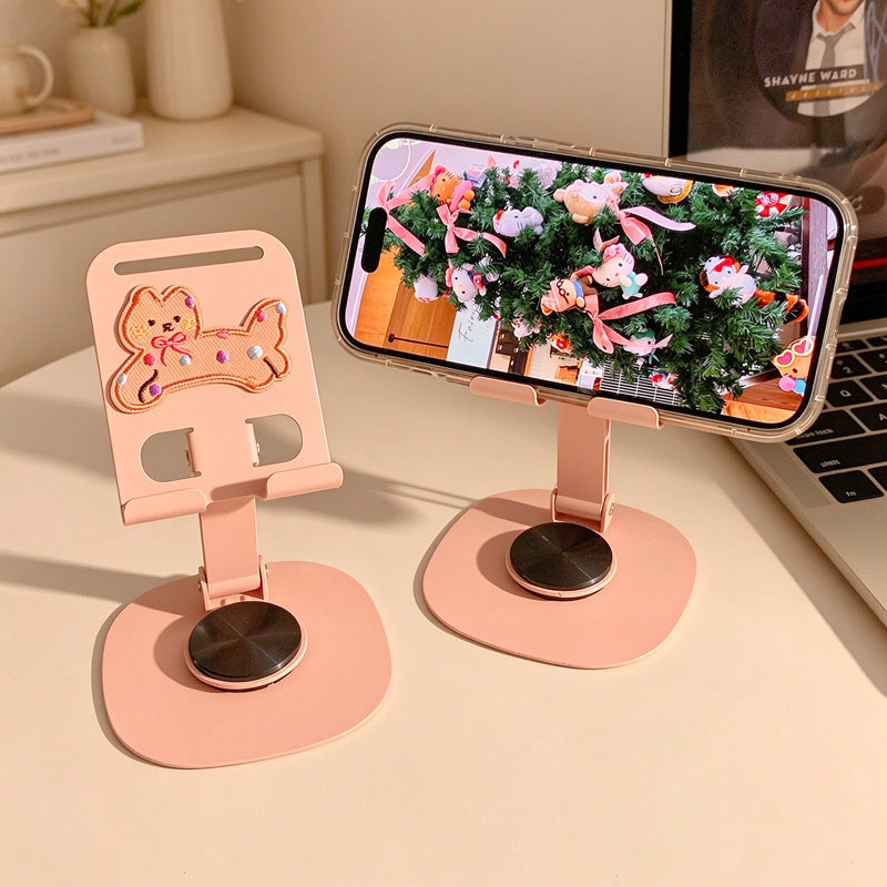 CouldNook Rotating Phone Stand - Cat or Plain Design