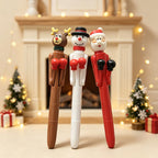 CouldNook Christmas Boxing Ballpoint Pen - Character Topper and Moving Gloved Arms