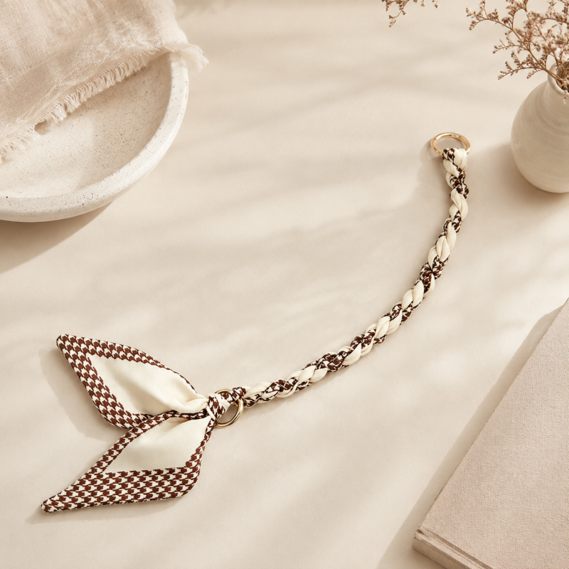 CouldNook Braided Short Bag Handle Strap - Carry Accent